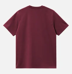 American Script Tee Malbec