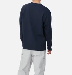 American Tee Ls Air Force Blue