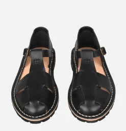 Artisanal Sandal Shoe 10/17 Black