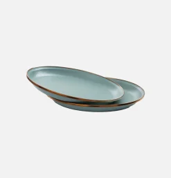 Assiettes Email Set X2 Mint