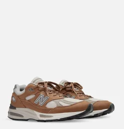 Baskets 991V2 Nostalgic Sepia UK