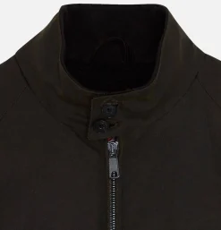 Blouson G9 Waxed Moss Green