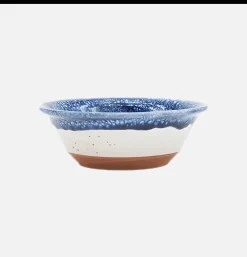 Bowl White Navy