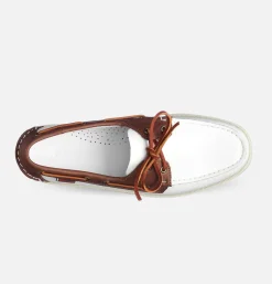 Chaussures Docksides Portland White brown