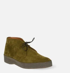 Chaussures Sanders Hi-top Vert