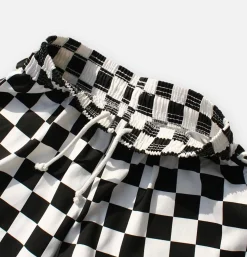 Chef Pant Checker Black