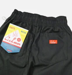 Chef Pant Herringbone Black