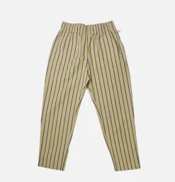Chef Pant Stripe Beige Blue