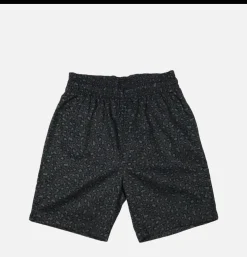 Chef Short Black Leopard
