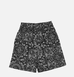 Chef Short Paisley Black
