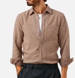 Chemise Abstract Brown