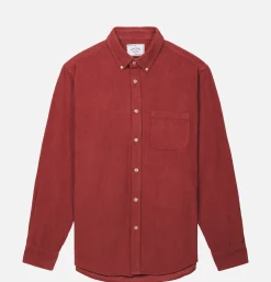 Chemise Lobo Cord Bordeaux