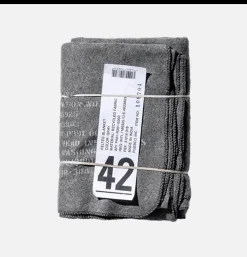 Couverture Coton Grise