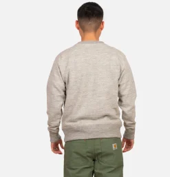 Crewneck Sweater Heather Grey