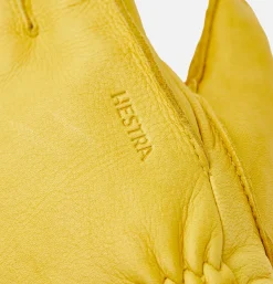 Deerskin Gloves Yellow