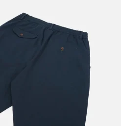 Double Pleat Pant Navy