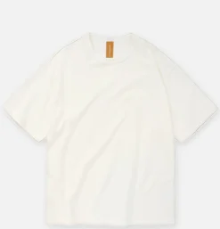 Double Rib Oversized Tee White