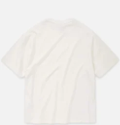 Double Rib Oversized Tee White