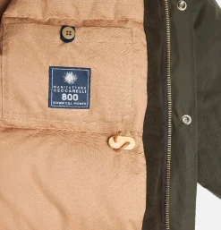 Fisherman Down Parka Chocolat