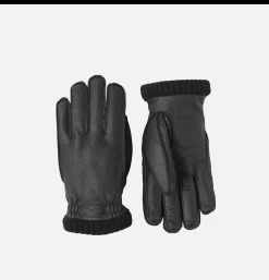 Gants Deerskin Primaloft Black