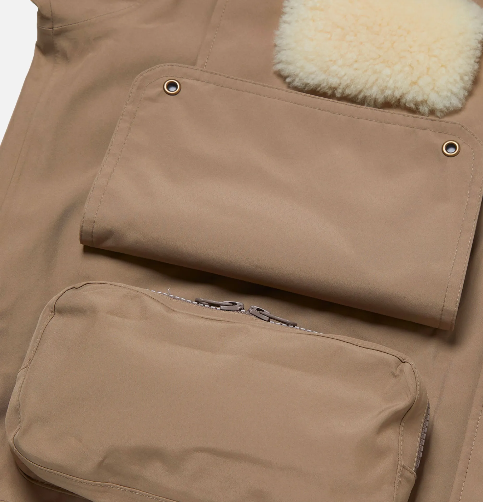 Goretex Fishing Jacket Beige