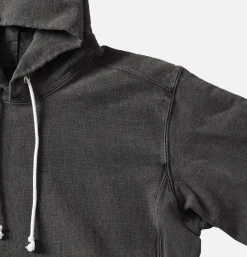 Heavy Po Hood Sweat Black