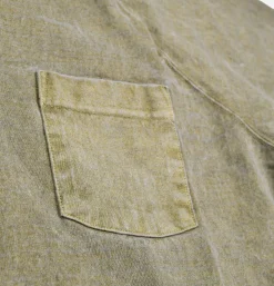 Heavy Raglan Pocket Tee Sage