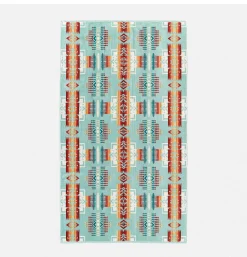 Jacquard Spa Towel Chief Jospeh Aqua