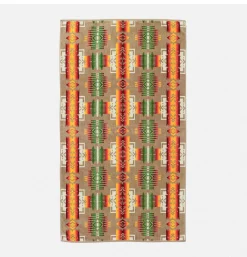 Jacquard Towel Chief Joseph Khaki