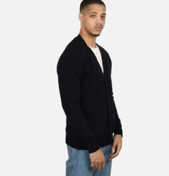 Lambswool Cardigan Navy