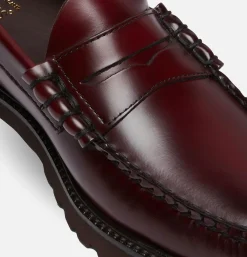 Larson 90's Penny Loafer Wine