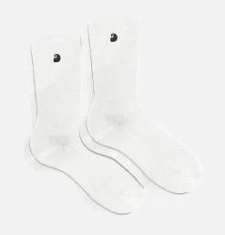 Madison Packs Socks White