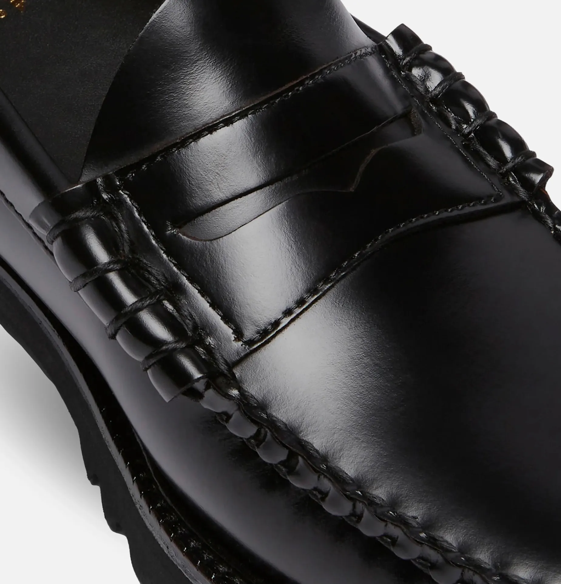 Mocassin Larson 90's Penny Loafer Black