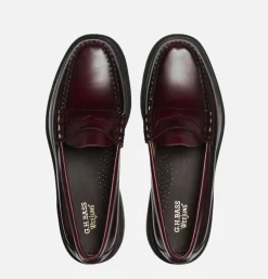 Moccassin Weejun Step Larson Wine