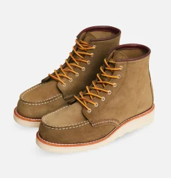 3377 - Moc Toe Femme Olive