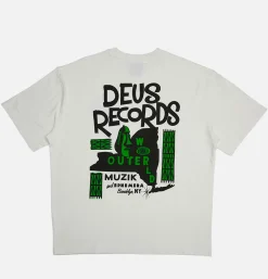 Outerworld Tee Vintage White