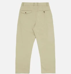 Pantalon Double Pleated Stone