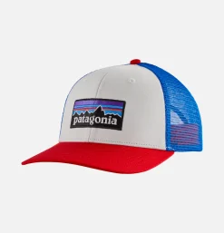 P6 Logo Cap White W/fire