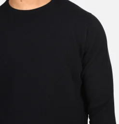 Pull Col Rond Navy