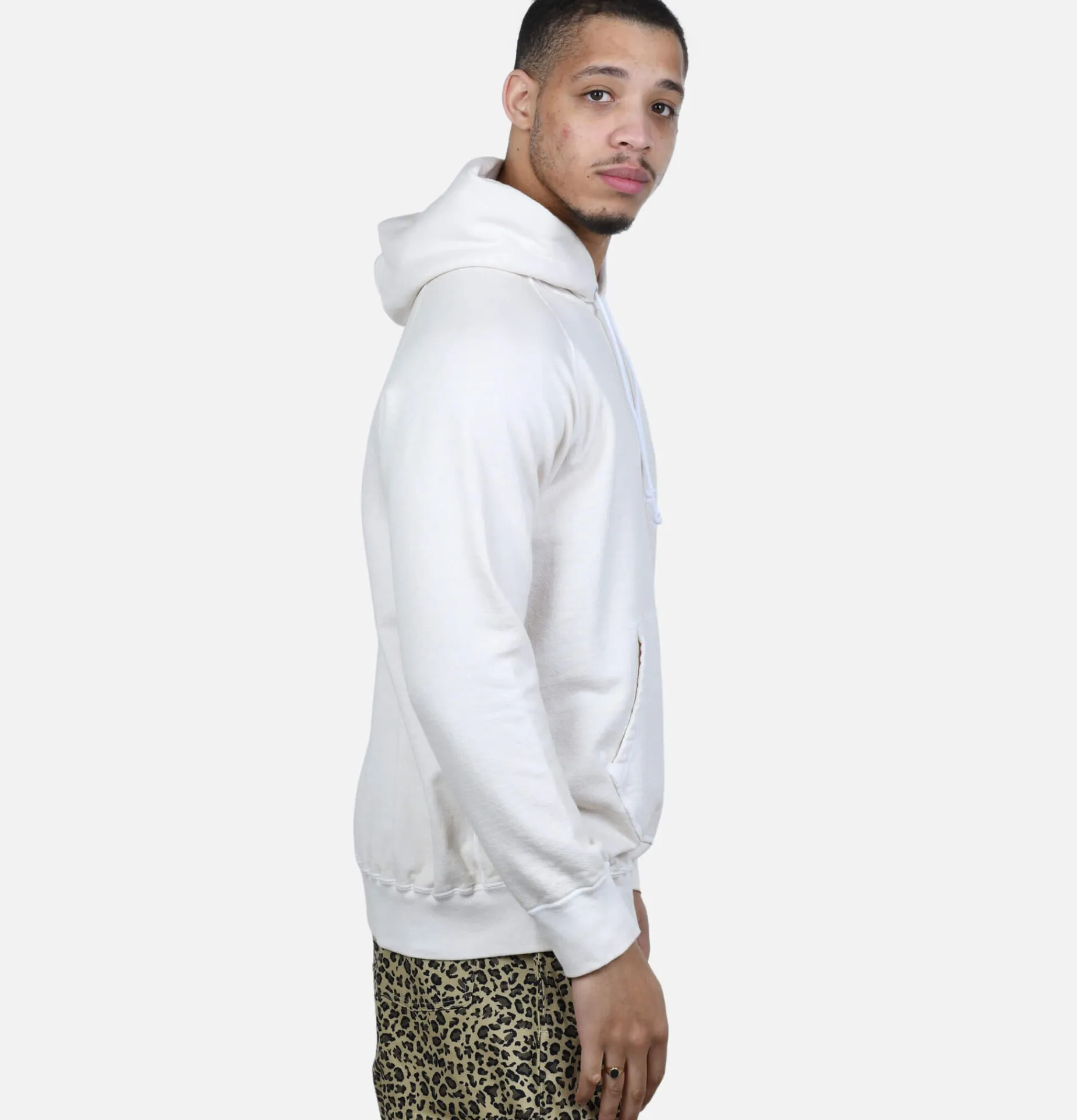 Pullover Hooded Sweat Natural