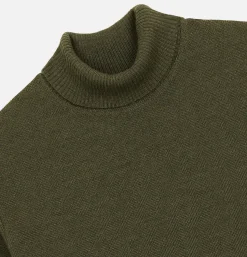 Pull Youri Col Roule Khaki