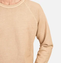 Raglan Crew Sweat Latte
