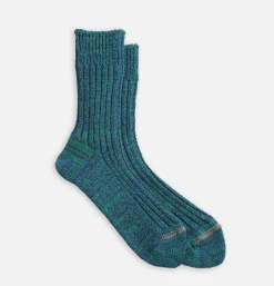 Recycle Cotton Ribbed Socks