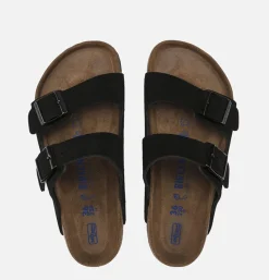 Sandales Femme Arizona Black Suede