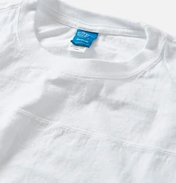 80s Football Tee White