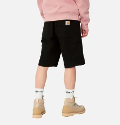 Single Knee Short Black