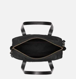 Small Zipper Tote Black