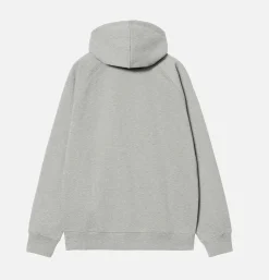 Sweat Hooded Chase Grey Heath
