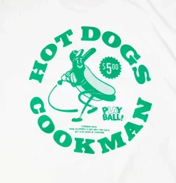 Tee Shirt Hot Dog Hitter White