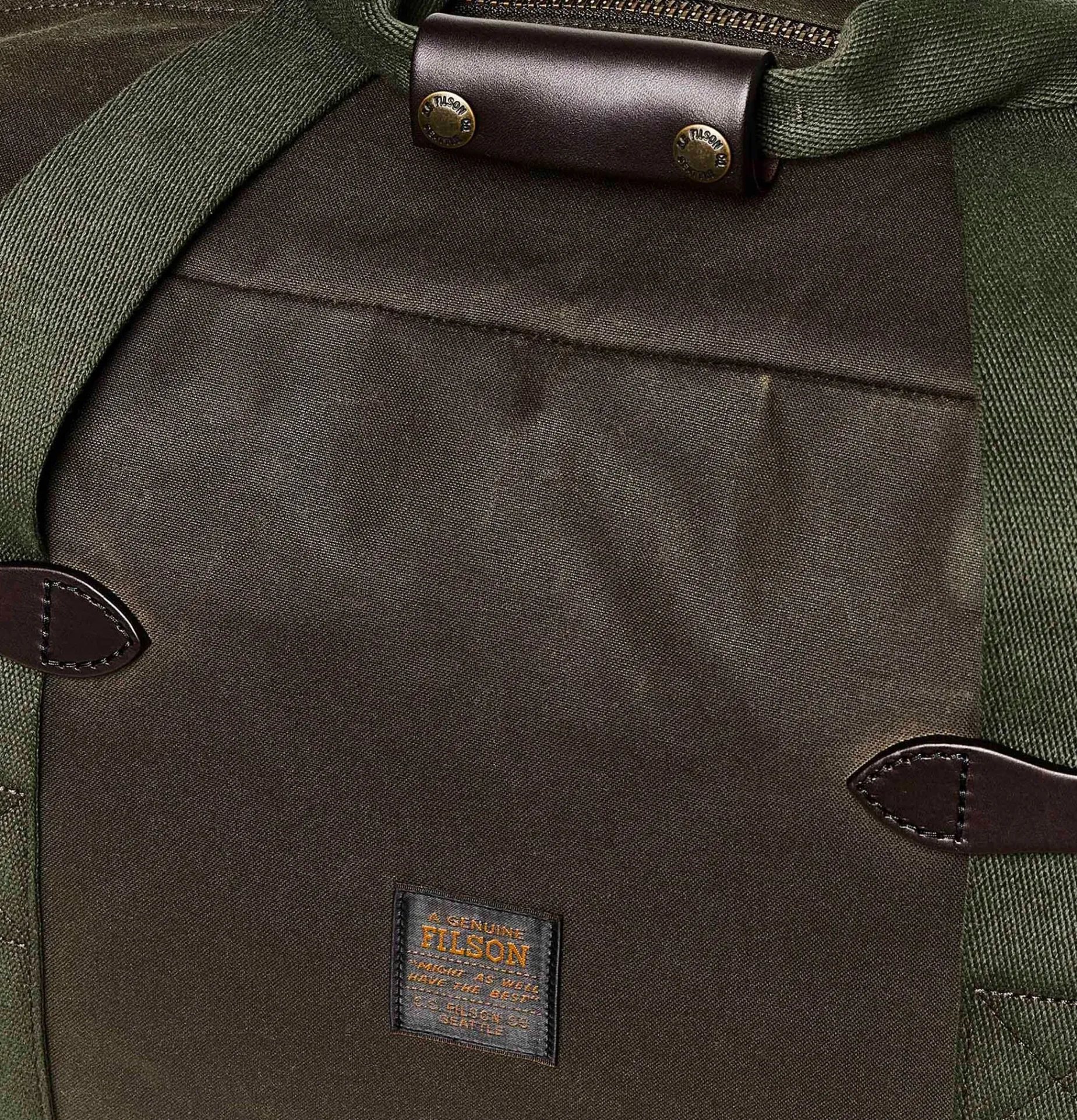 Tin Cloth Medium Duffle Bag Otter